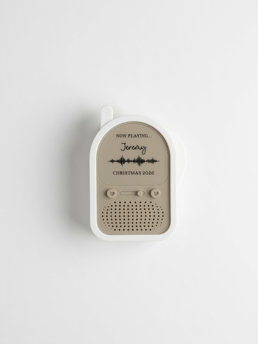 Voice Recording Ornament – Personalized Christmas Keepsake