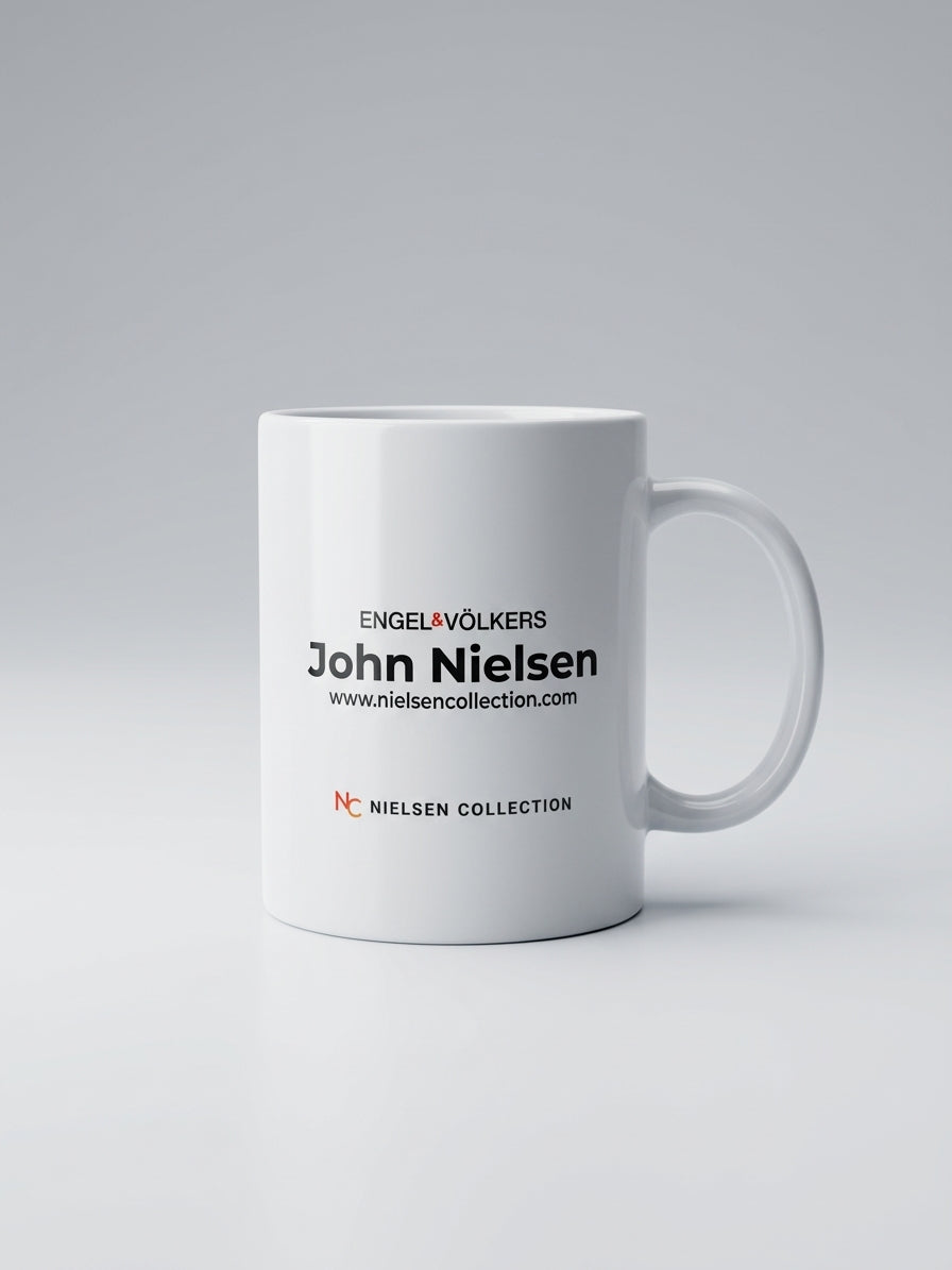 Custom Branded Ceramic Mug | High-Quality Logo & Monogram Drinkware