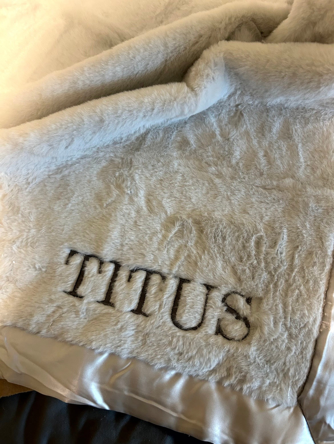 Baby Name Blanket