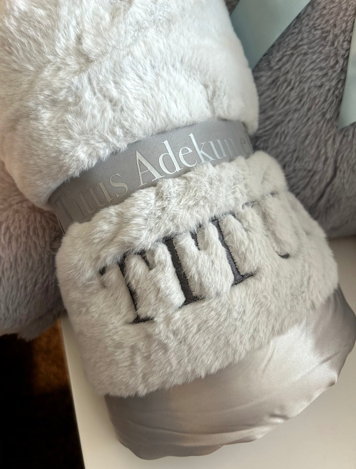 Baby Name Blanket